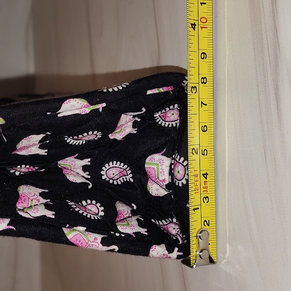 Vera Bradley Pink Elephant Medium Bow Cosmetic Bag - Picture 9 of 9